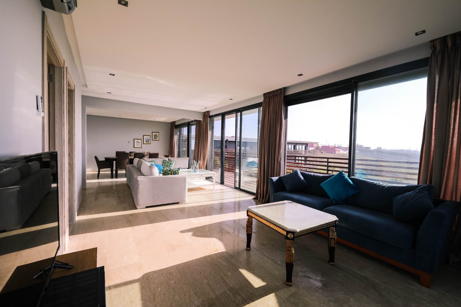 Spotless commercial reception area in Sheffield