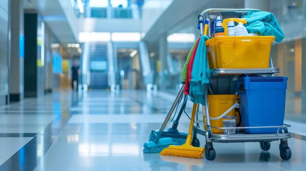 Eco-friendly cleaning products used in a Sheffield home